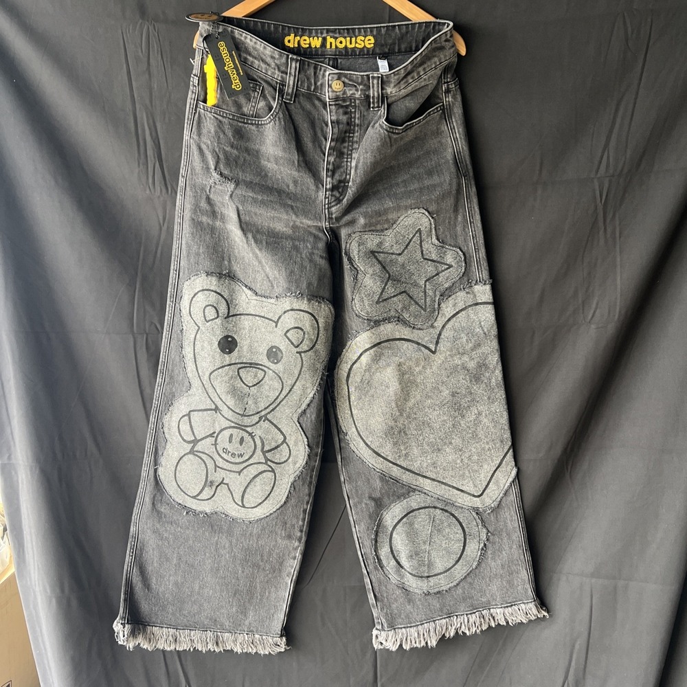 Drew House ultra wide jean Camarillo Wash Size 32 ….b40